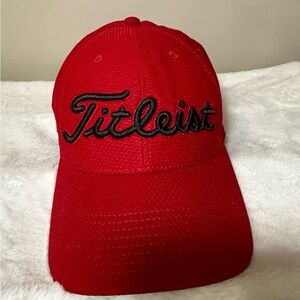 Titleist Bold Red Cap size M/L